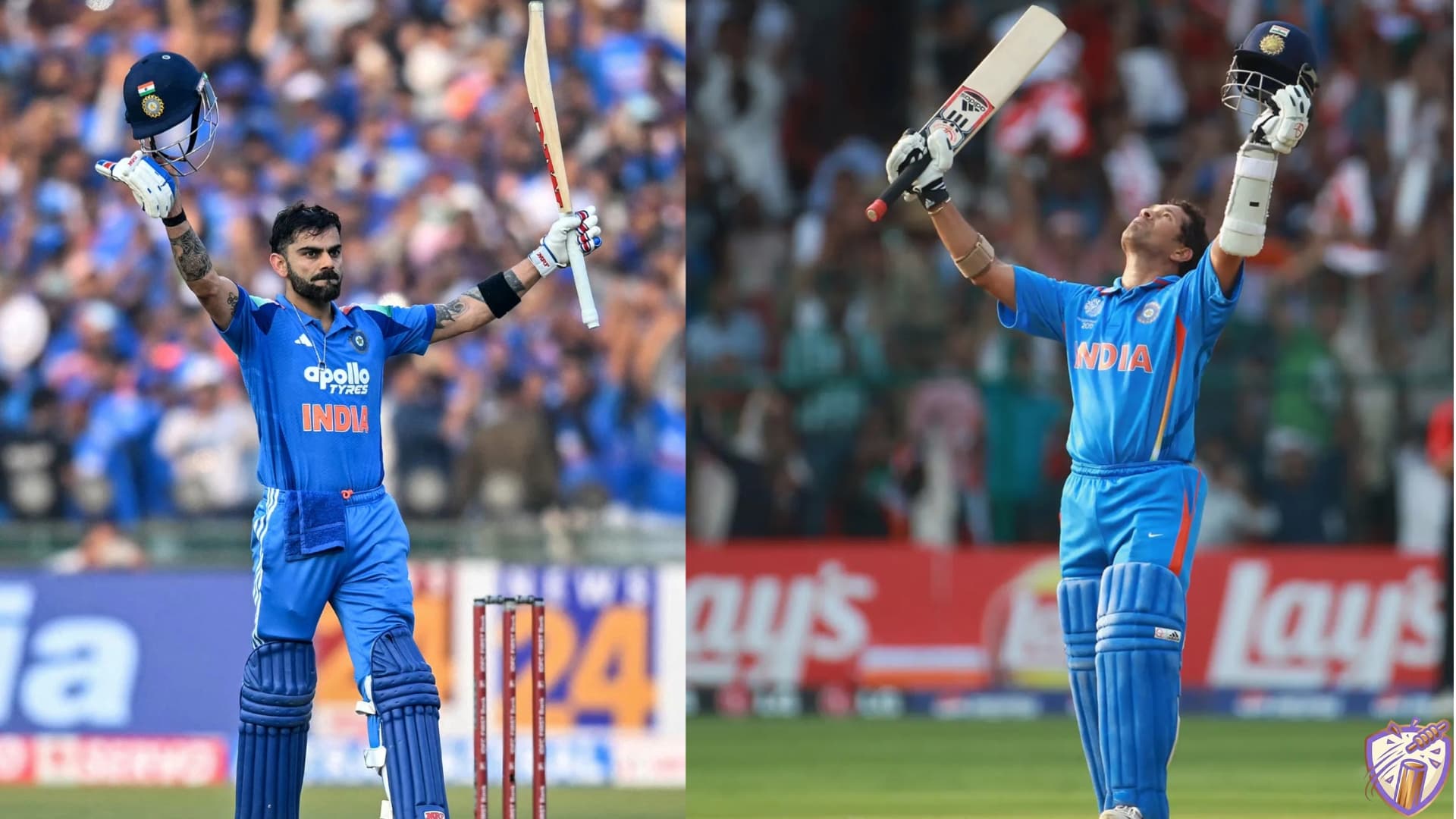 Virat Kohli and the illustrious 100 international centuries, predicted.